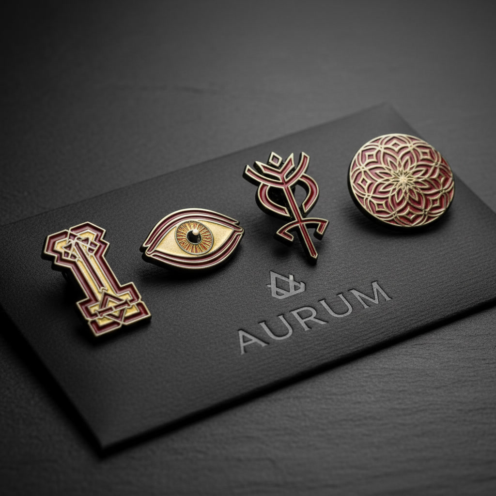 Collector's Enamel Pin Set